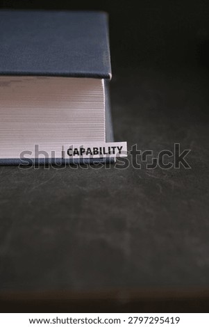 Capability and Competence Driving Performance Growth and Professional Successs