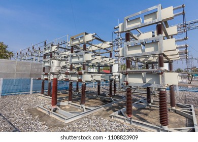 Capacitor Bank In High Voltage Substation