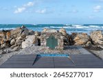 Cape Agulhas, the geographic southern tip of Africa and the beginning of the traditional dividing line between the Atlantic and Indian Oceans