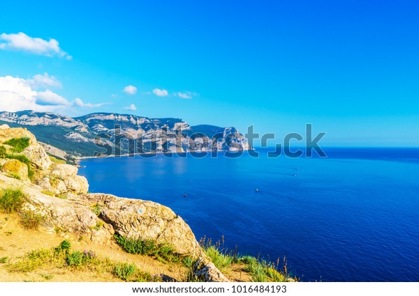 Cape Aya Distance Balaklava Crimea Russia Stock Photo Edit Now