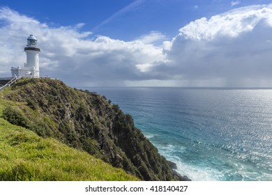 CAPE BYRON BAY LIGHTHOUSE, NEW SOUTH WHALES, AUSTRALIA:
A Great View To The Holiday / Tourist Destination - Cape Byron Bay Lighthouse, Australia A Great Summer Day In January.
A Storm Is On It's Way.