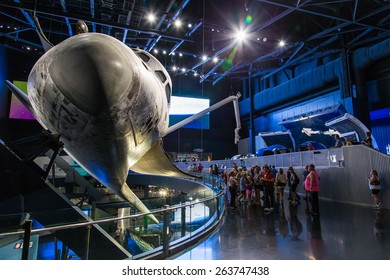 Cape Canaveral, Florida, USA - MARCH 20, 2015: NASA Kennedy Space Center Museum, A Quick Walk Around 