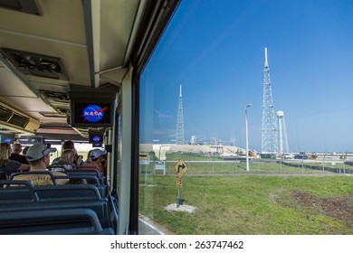 Cape Canaveral, Florida, USA - MARCH 20, 2015: NASA Kennedy Space Center Museum, A Quick Walk Around 