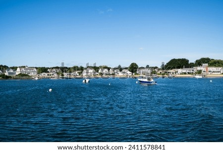 Cape Cod background during the summer.