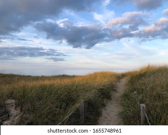 Cape Cod Beach Dune Path