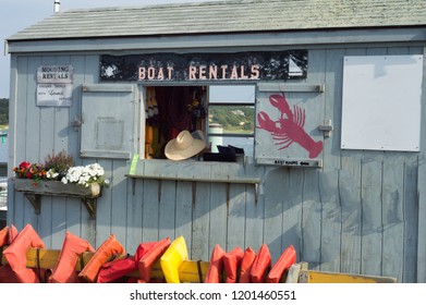 Cape Cod Boat Rental Office On Dock