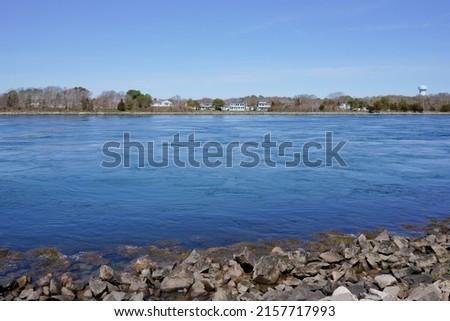 Cape cod canal Bourne MA USA