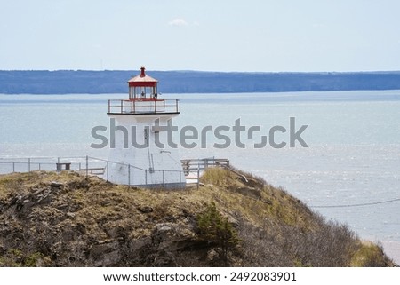 Cape Enrage Lighthouse Albert county NB Canada