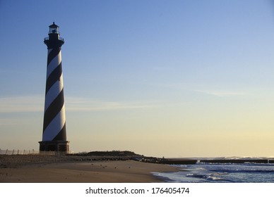 Cape Hatteras Lighthouse At Cape Hatteras National Seashore, NC