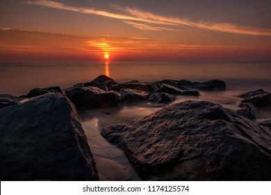 Cape Henlopen Sunrise Delaware Beach