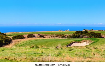 Cape Kidnappers Golf Court. New Zealand.