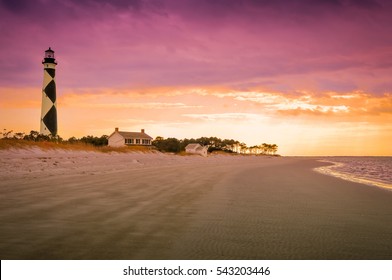 Cape Lookout At Sunset