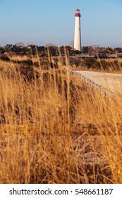 Cape May Lighthouse In New Jersey, USA