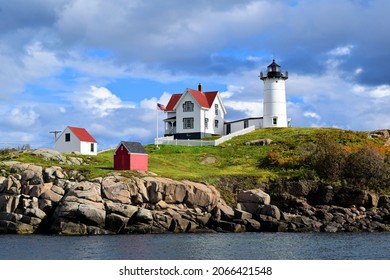 Cape Neddick Light Nubble Lighthouse York Maine