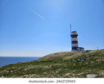 Cape Pine Lighthouse,  one of the oldest lighthouses in Canada.