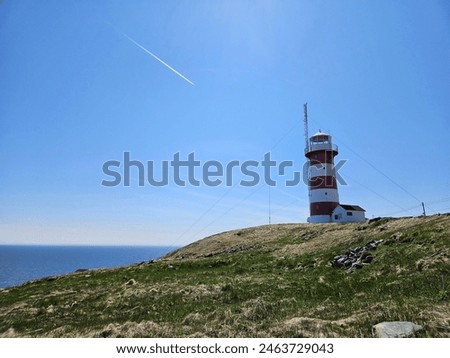 Cape Pine Lighthouse,  one of the oldest lighthouses in Canada.