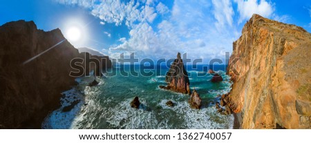 Similar – Image, Stock Photo San Juan de Gaztelugatxe