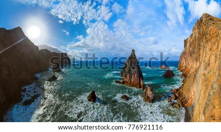 Similar – Image, Stock Photo San Juan de Gaztelugatxe