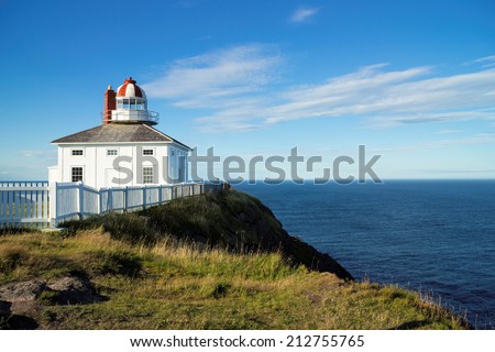 Cape Spear National Historic Site, Originally built 1836, Avalon Region of Newfoundland