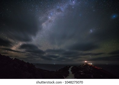 Cape Spencer Lighthouse Nightsky