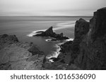 Cape Split, Nova Scotia / Canada - January 27 2018: View of the coast line at the Cape Split viewpoint