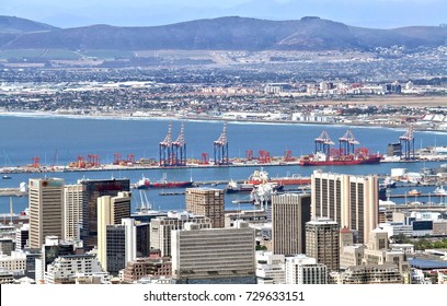 Cape Town CBD And Table Bay Harbour