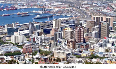 Cape Town CBD And Table Bay Harbour