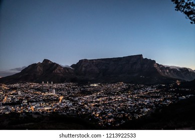 Cape Town At Night, South Africa