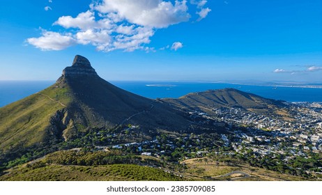 Cape Town South Africa Lion's Head Mountain - Powered by Shutterstock