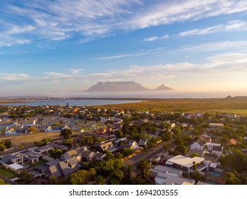 Cape Town Sun Set Drone Photos