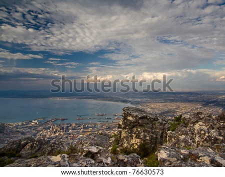Cape Town From Table Mountain