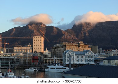 Cape Town from the Waterfront with Table Mountain, 2012 August 22