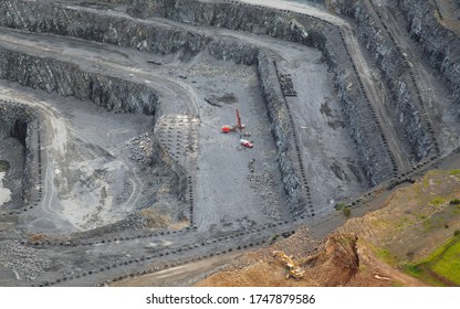 Cape Town, Western Cape / South Africa - 09/03/2011: Aerial Photo Of A Mine