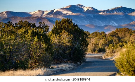 Capitan Mountains in central New Mexico
