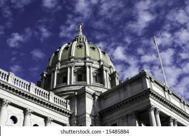 Capitol Building In Harrisburg, PA