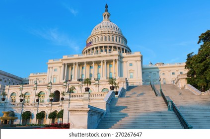 Capitol Building Washington DC Sunlight USA US Congress