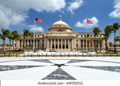 The Capitol Of Puerto Rico (Capitolio De Puerto Rico) In San Juan, Puerto Rico