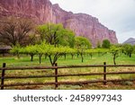 Capitol Reef National Park in central Utah, USA.  It is one of five national parks in the state.