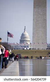 Capitol and Washington monument