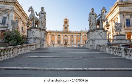 The Capitoline Hill. Rome. Italy.