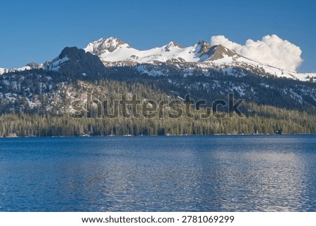 Caples Lake near Carson Pass and Kirkwood