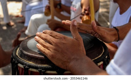 Capoeira Instruments; Atabaque, Berimbau, Brazil