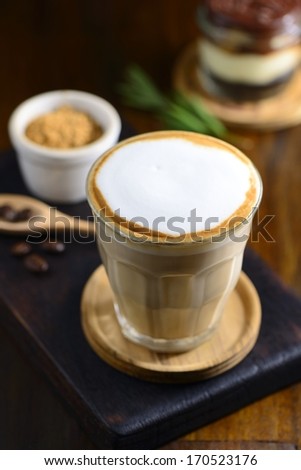 Cappaccino Coffee with sugar