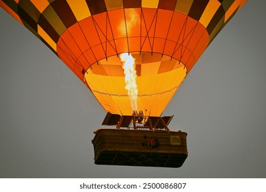 CAPPADOCIA, TURKEY - August 03, 2024: Cappadocia is one of the most interesting tourist destinations of Turkey with hot air balloons. - Powered by Shutterstock