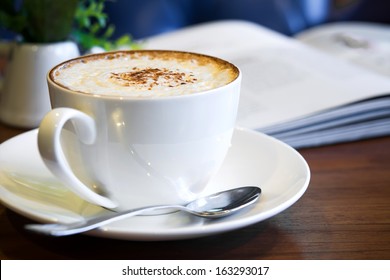 Cappuccino coffee cup - Powered by Shutterstock