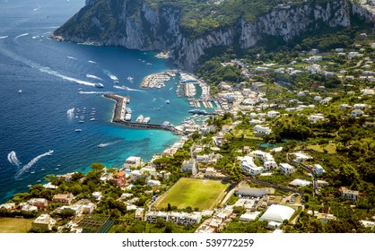 Capri Island In Italy