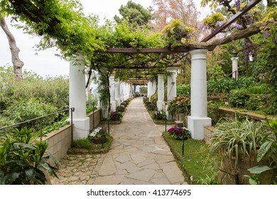 Capri, Italy Villa San Michele- Garden