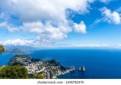 Capri View From Monte Sollero