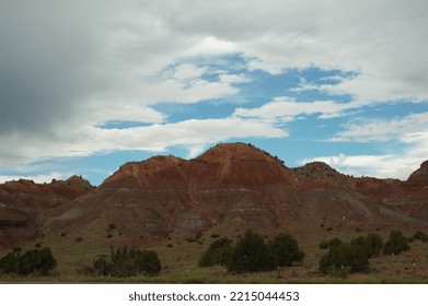 Caprock View With Blue Sky