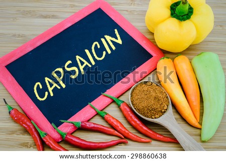 Capsaicin is an active component of chili peppers
